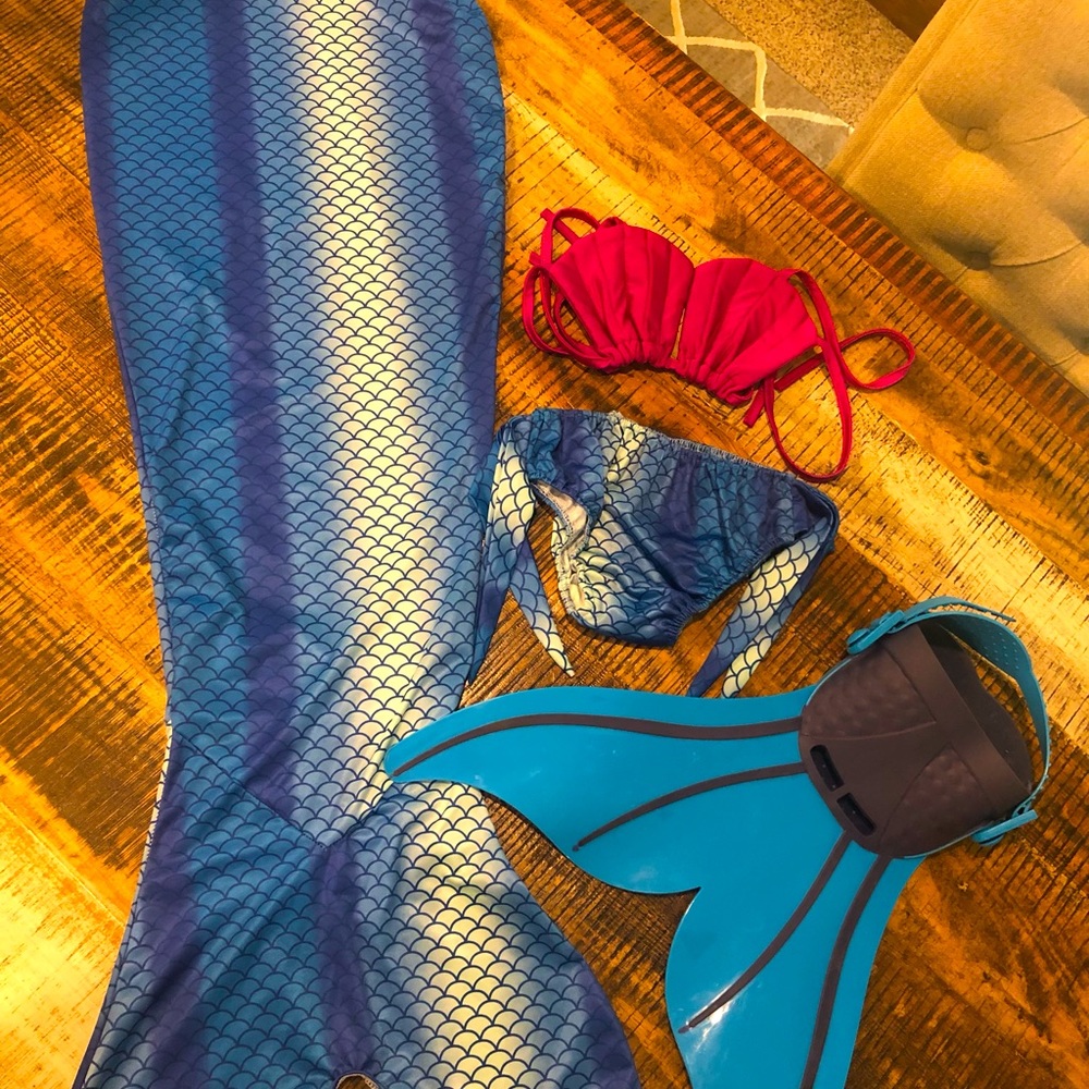 Mermaid swim suit